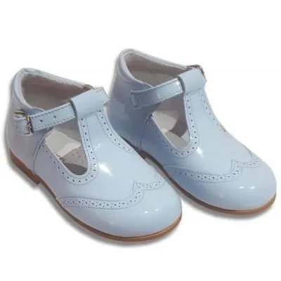 6271 Blue T-Bar Shoe