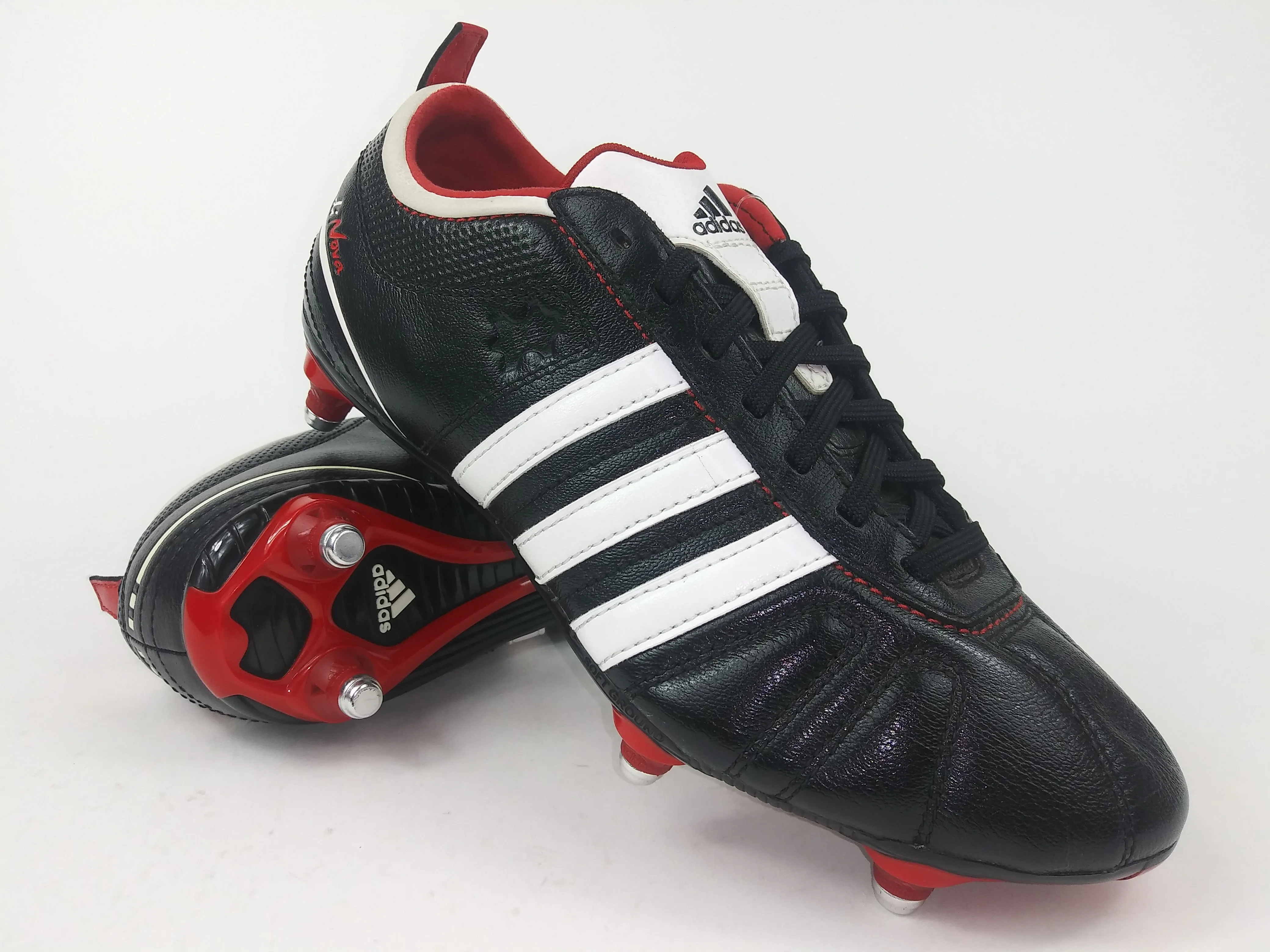 Adidas Adinova IV SG Black Red