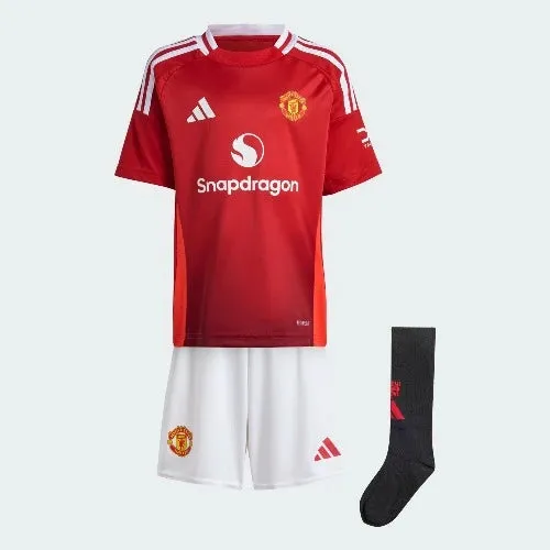 Adidas Manchester United 24/25 Home Mini Kit