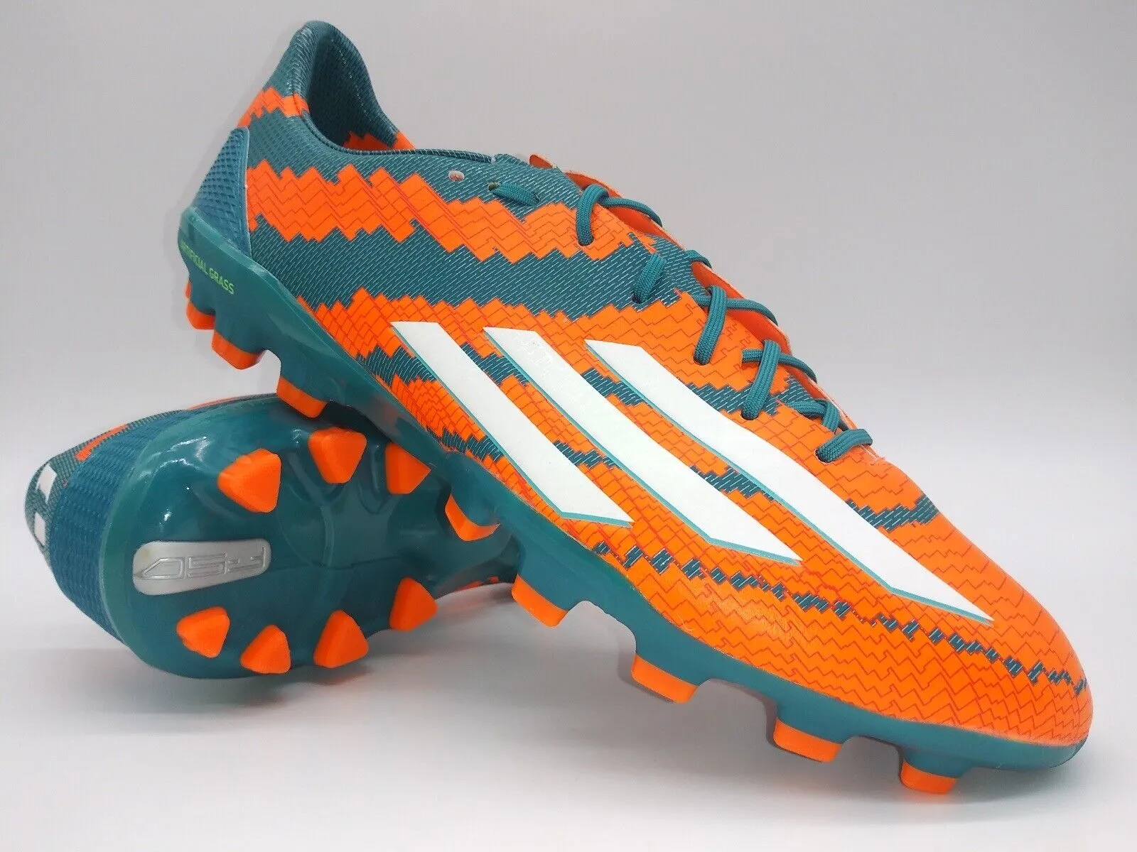 Adidas  Messi 10.1 AG Green Orange