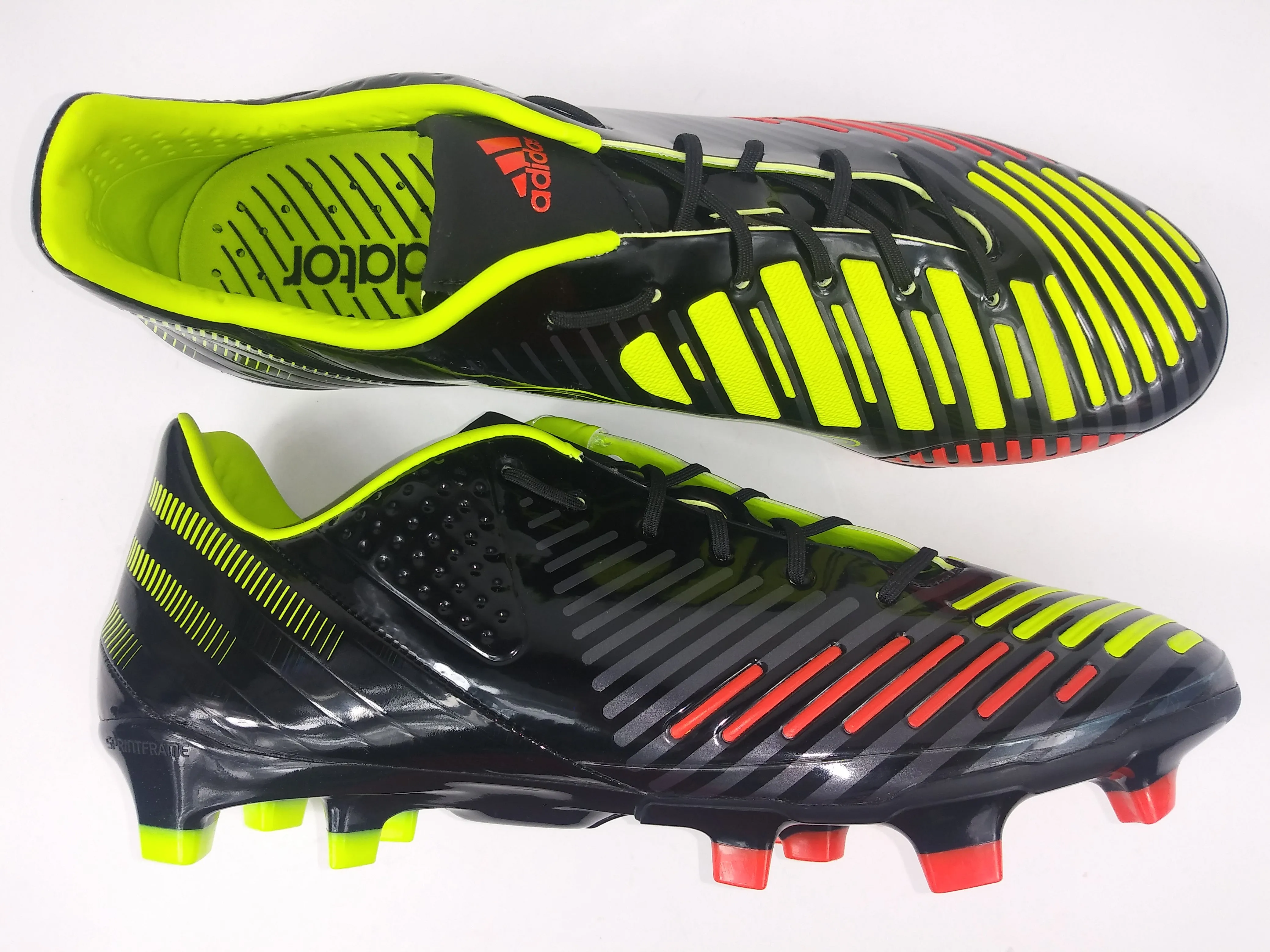 Adidas Predator LZ TRX FG SL Black Yellow