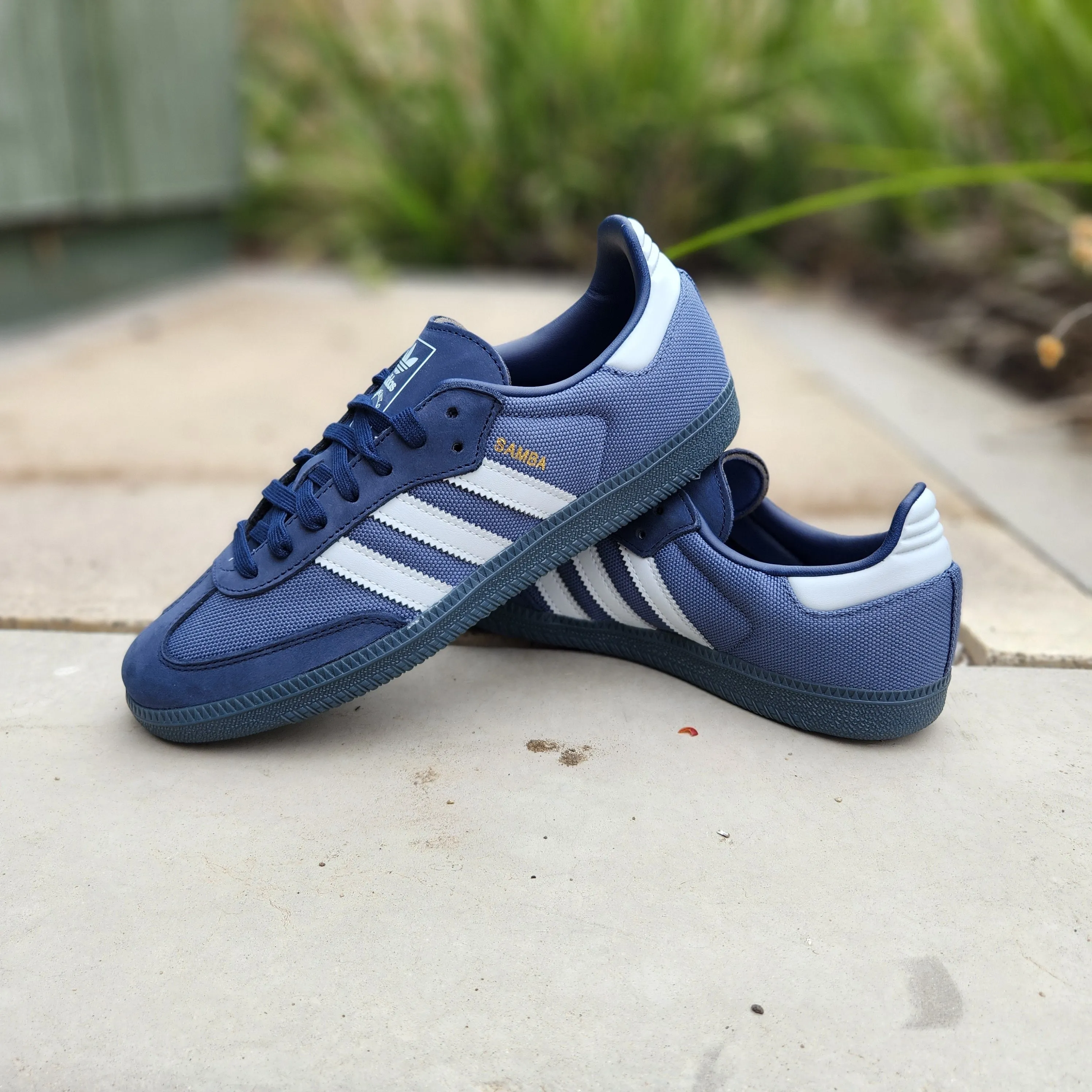 ADIDAS SAMBA OG 'BLUE CANVAS'