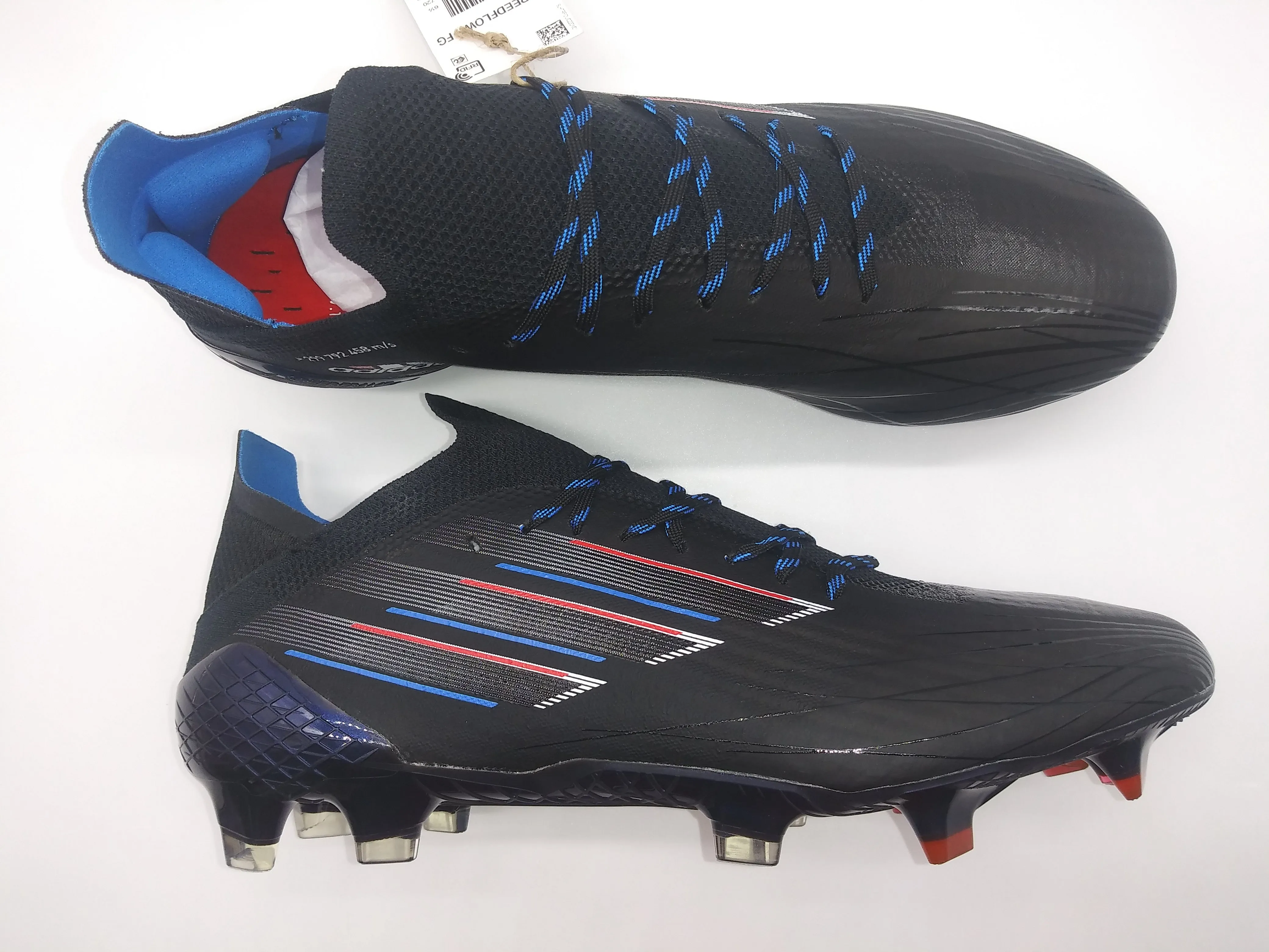 Adidas X Speedflow.1 FG Black Blue