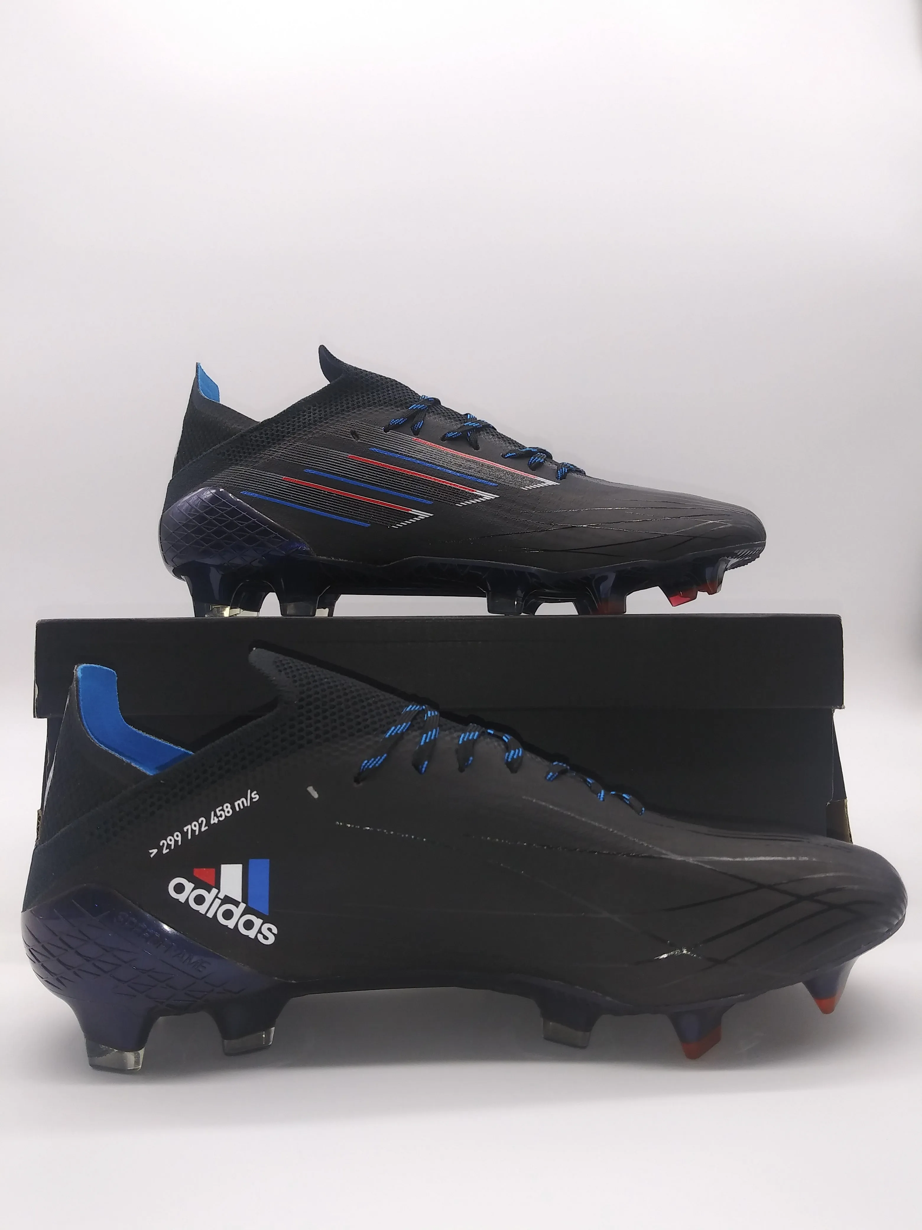 Adidas X Speedflow.1 FG Black Blue