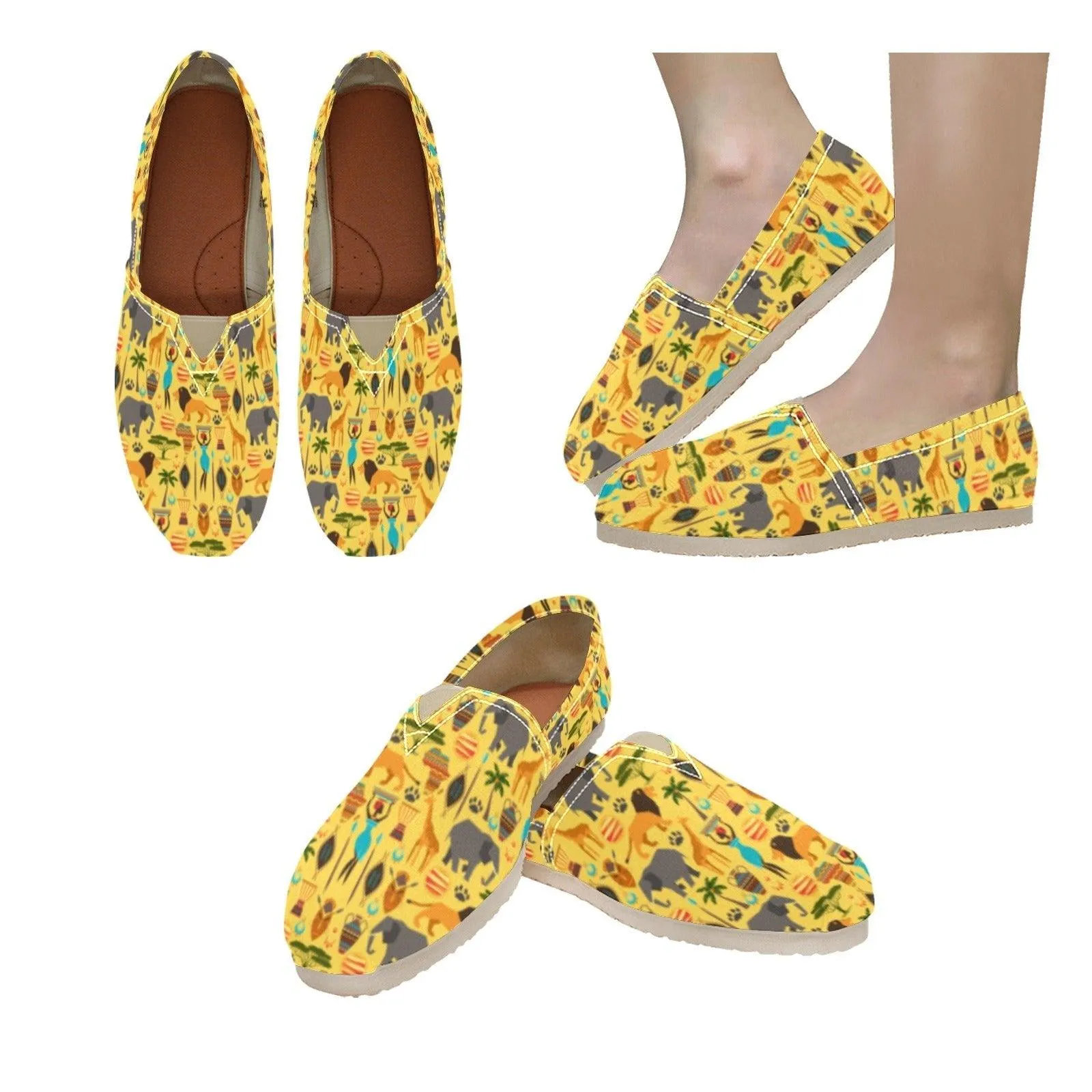 African Womens Slip-On