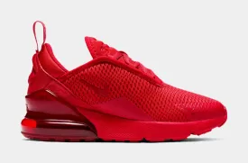 Air Max 270 Preschool Running Shoe (Red)