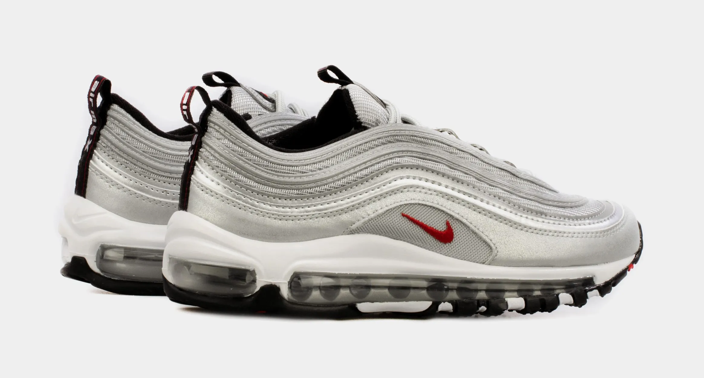 Air Max 97 Silver Bullet Grade School Lifestyle Shoes (Grey)