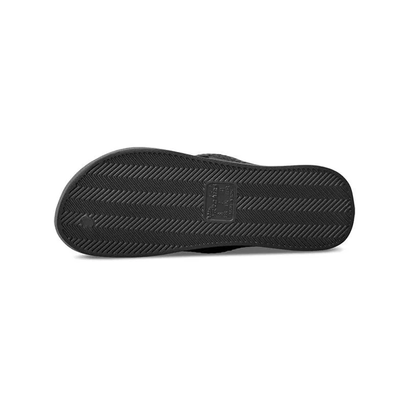 Archies Black Arch Support Thongs