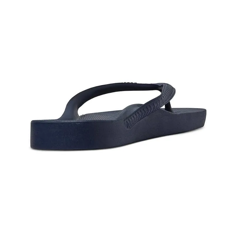 Archies Navy Arch Support Thongs