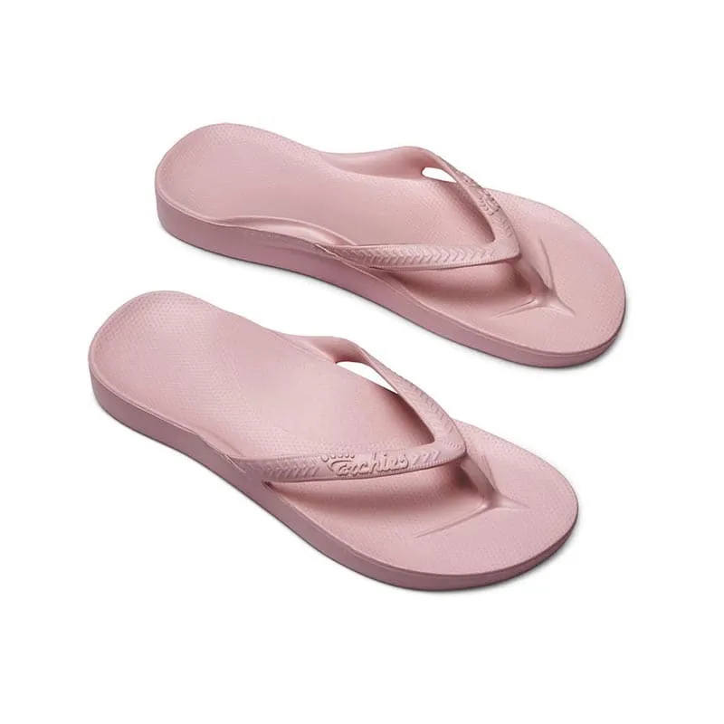 Archies Pink Arch Support Thongs