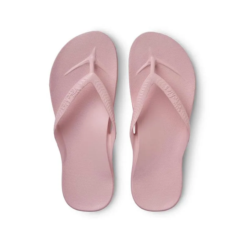 Archies Pink Arch Support Thongs