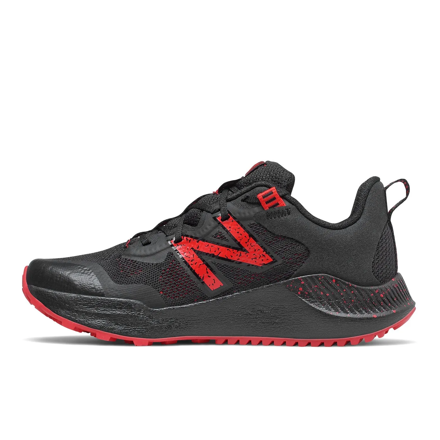 Big Kid's New Balance FuelCore Nitrel Color: Black/ Energy Red