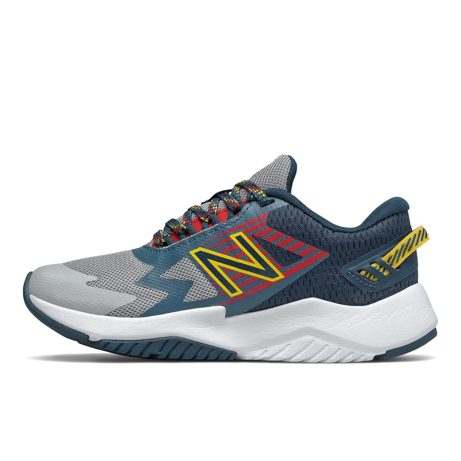 Big Kid's New Balance Rave Run Color: Light Aluminum