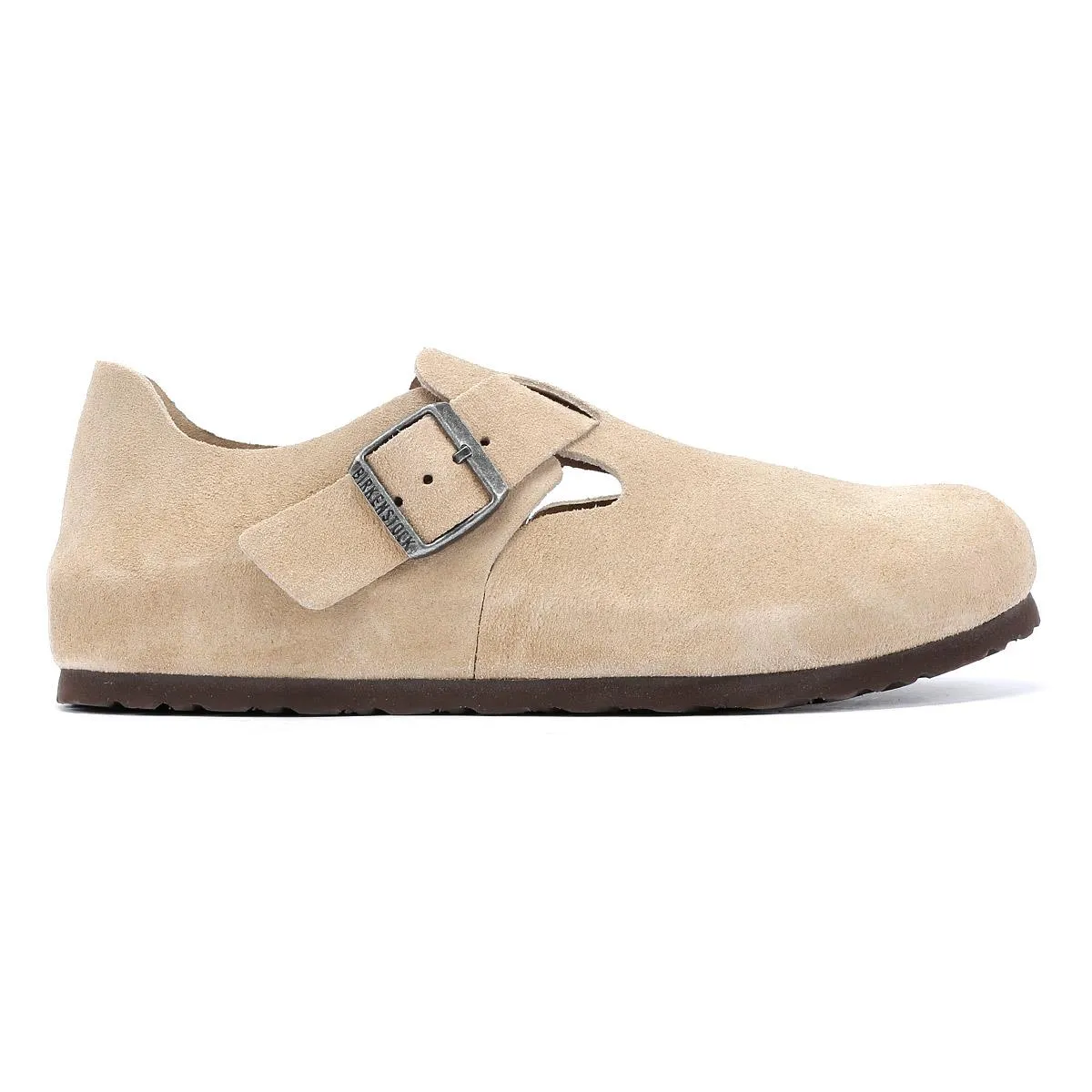 Birkenstock London Suede Taupe Shoes