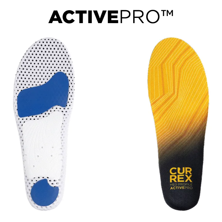 CURREX® ACTIVEPRO™ Insoles | Athletic Insoles for Everyday Wear, Comfort & Support