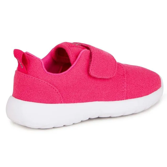 EMU - Kids Moreton Velcro Trainer Fuschia Pink Wool Fabric