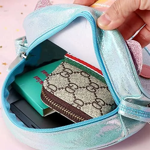 Girl Princess Crossbody Bag with Sequins