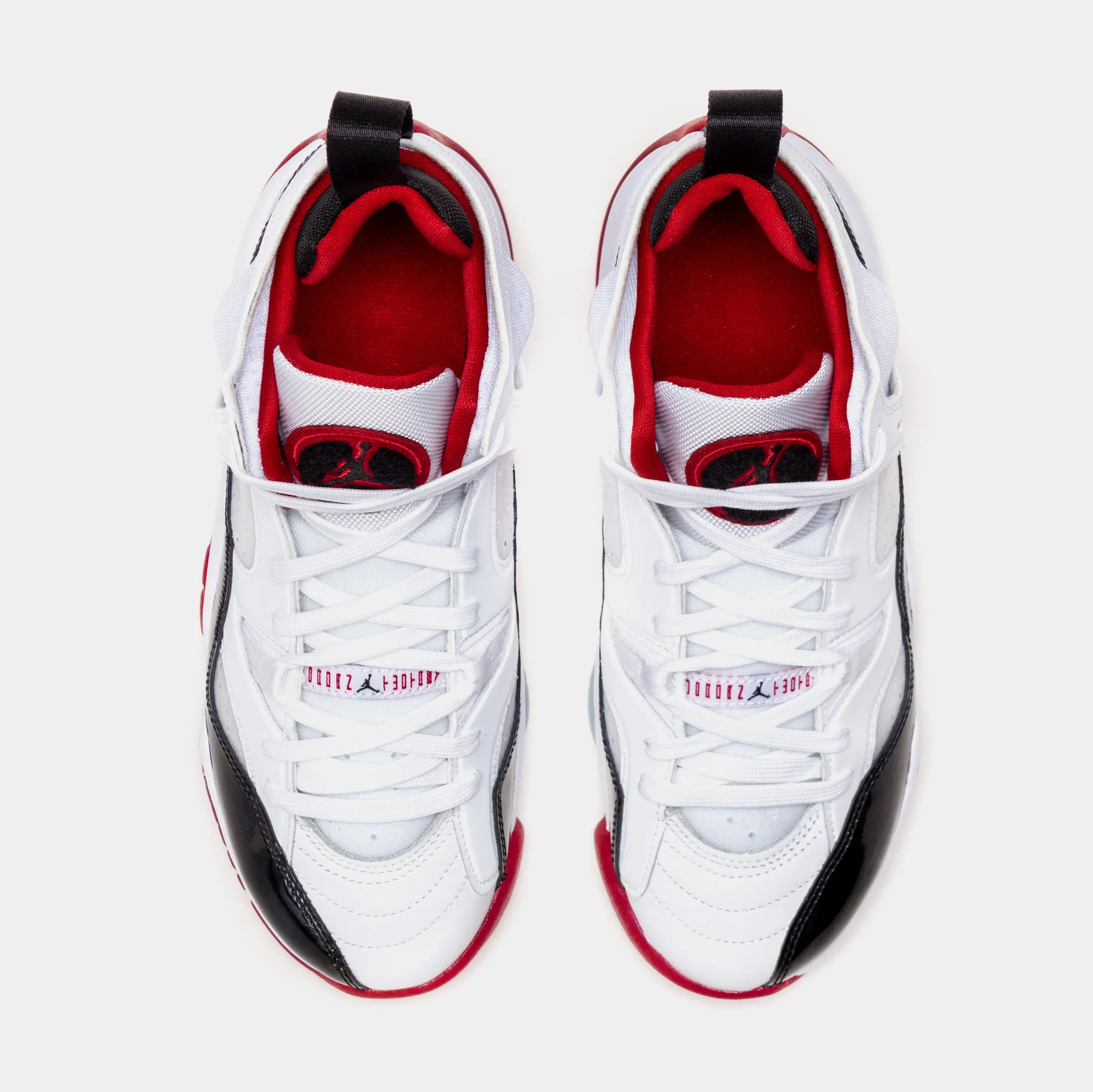 Jumpman Two Trey Grade School Basketball Shoes (Red/White)