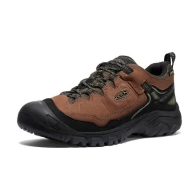 Keen Targhee IV WP M Bison/Black Men's Hiking Shoes