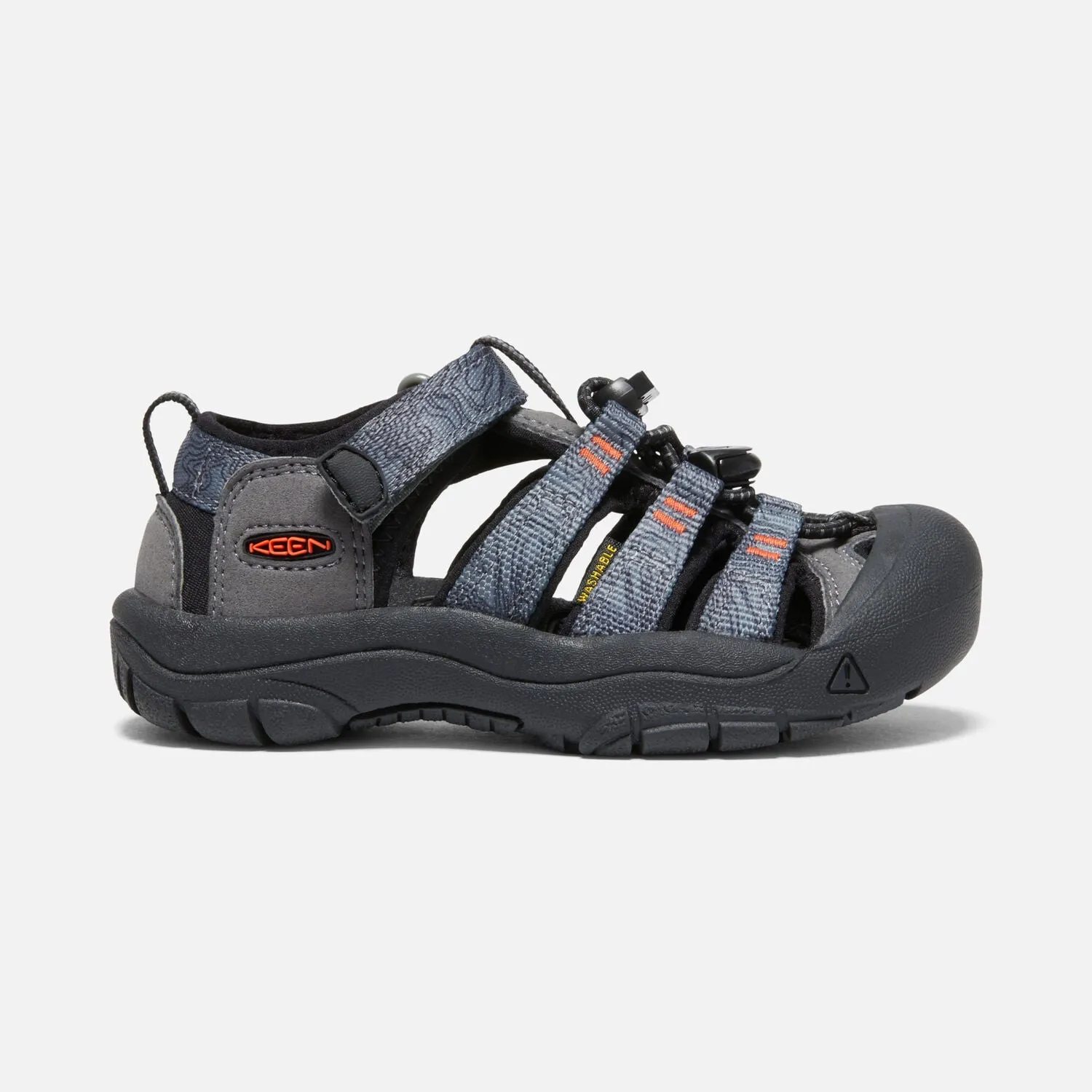 Little Kids Keen Newport H2 Color: Steel Grey/Black