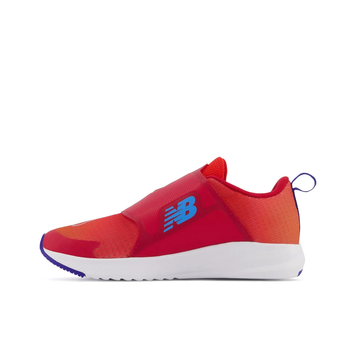 Little Kid's New Balance FuelCore Reveal v3 BOA Color: Neo Flame with Team Red and Infinity Blue