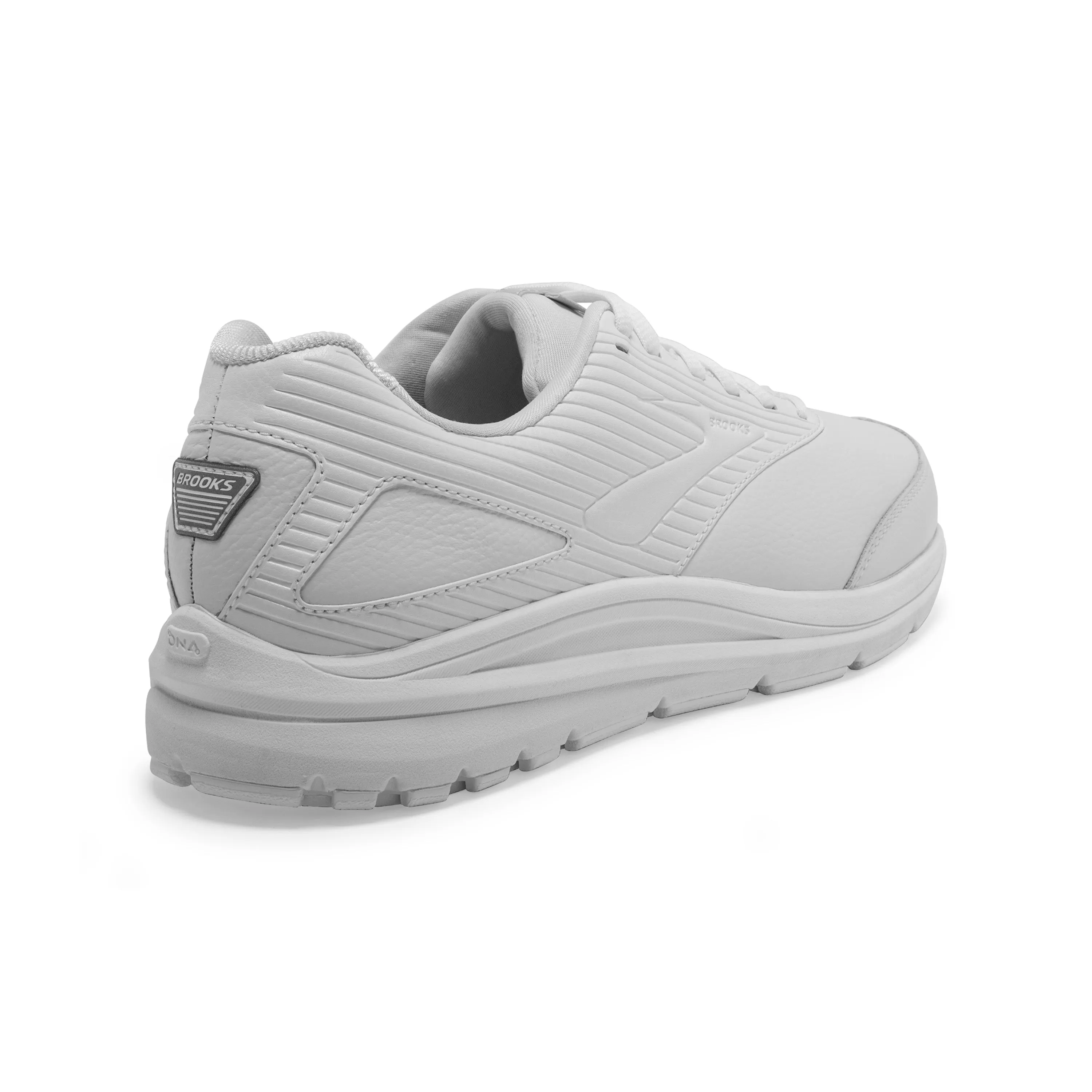 Men's Brooks Addiction Walker 2 Color: White/ White (EXTRA WIDE WIDTH)