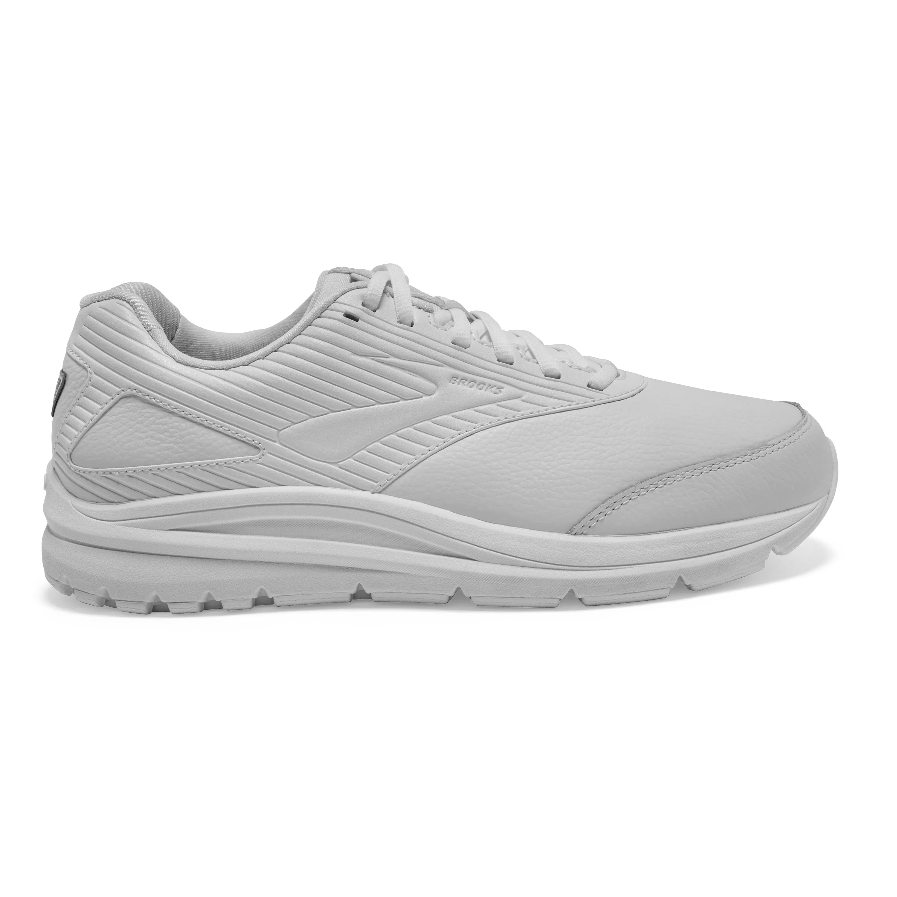 Men's Brooks Addiction Walker 2 Color: White/ White (EXTRA WIDE WIDTH)