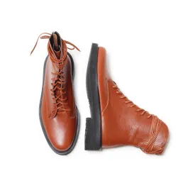 Mey Combat Boots Havana