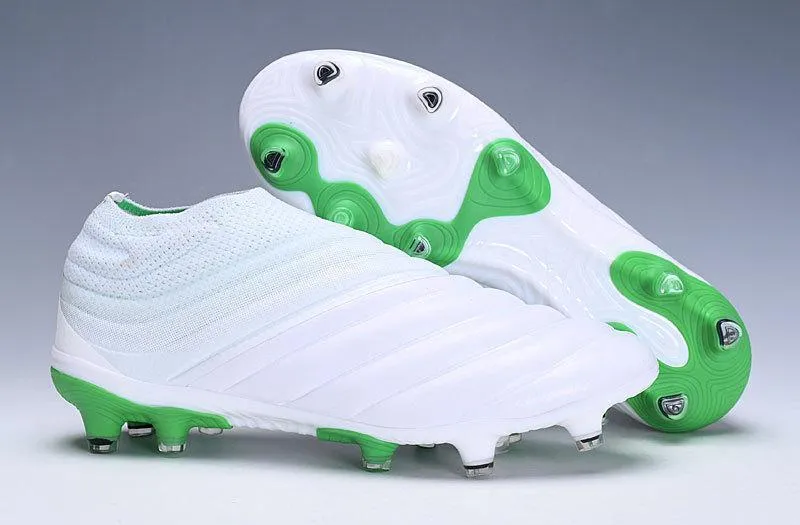 New Adidas Copa 19   FG 2019 Soccer Cleats Shoes White Green