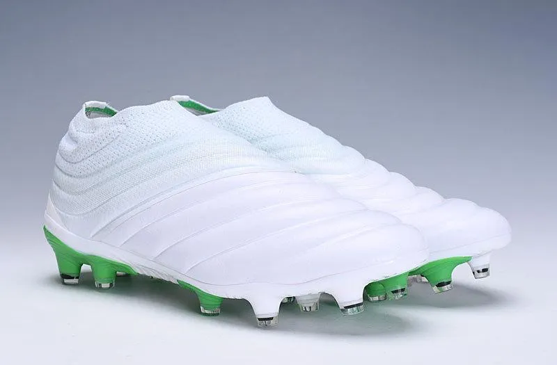 New Adidas Copa 19   FG 2019 Soccer Cleats Shoes White Green