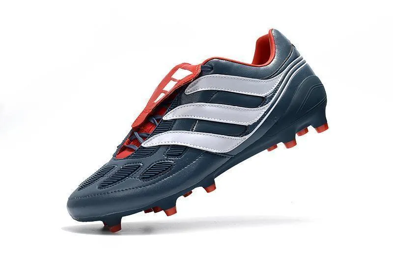 New Adidas Predator FG Soccer Cleats Shoes Blue Red White