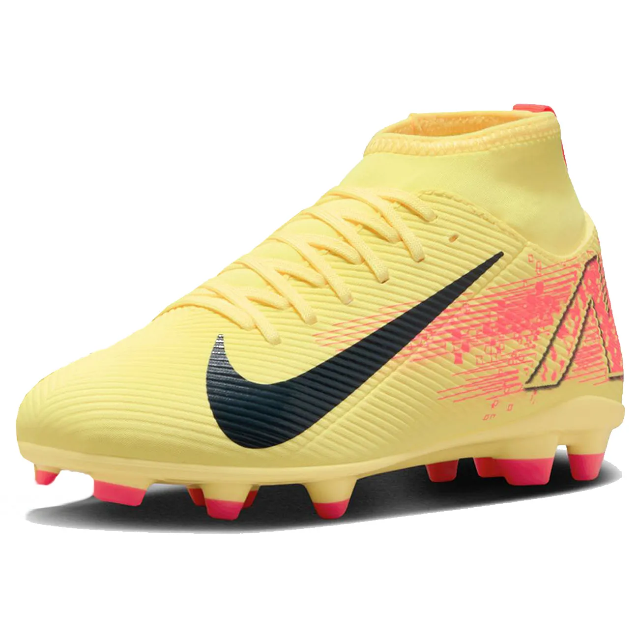 Nike Jr. Youth Superfly 10 Club Kylian Mbappe FG/MG Soccer Cleats (Laser Orange/Armory Navy)