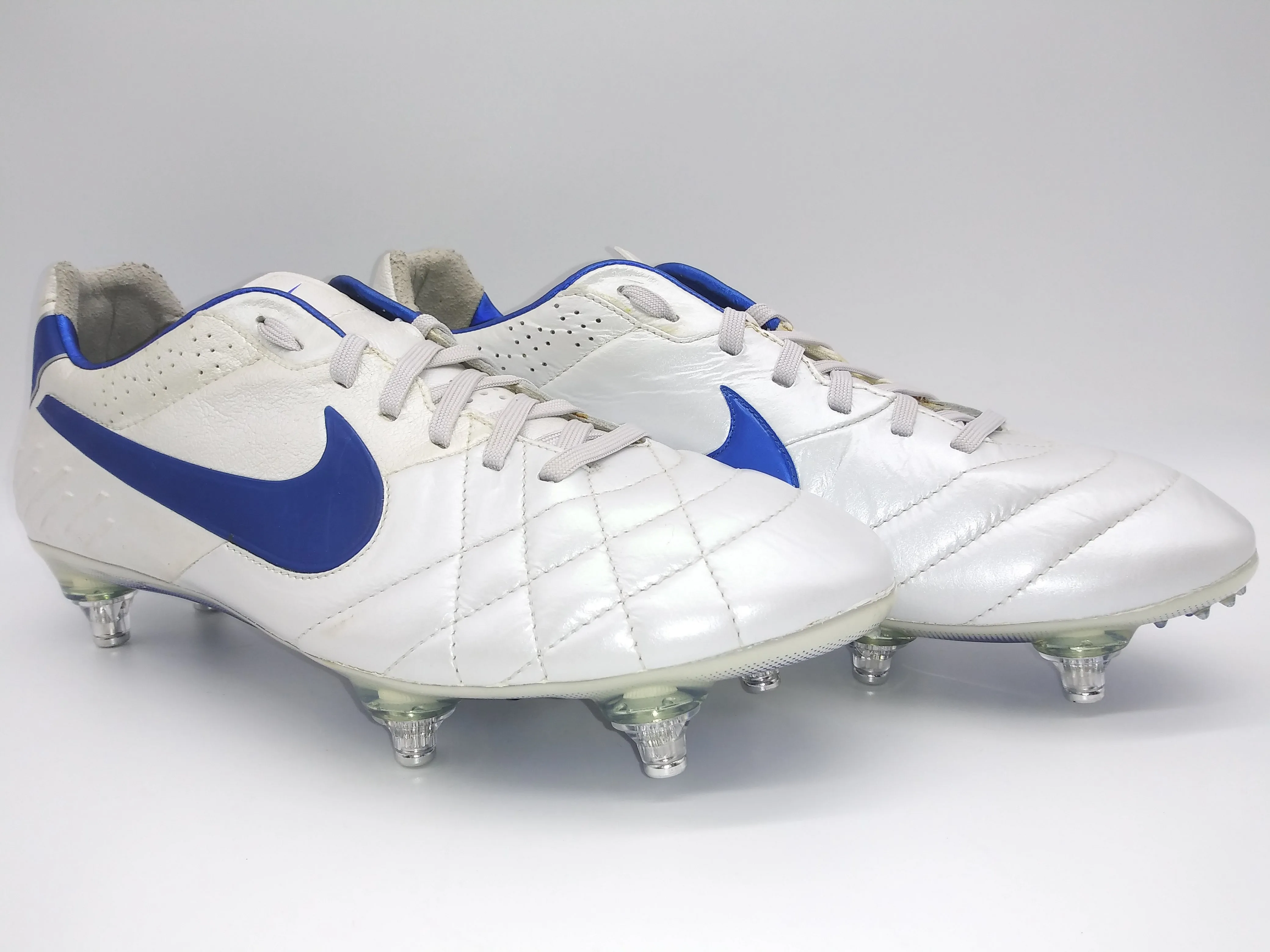 Nike Tiempo Legend IV SG White Blue