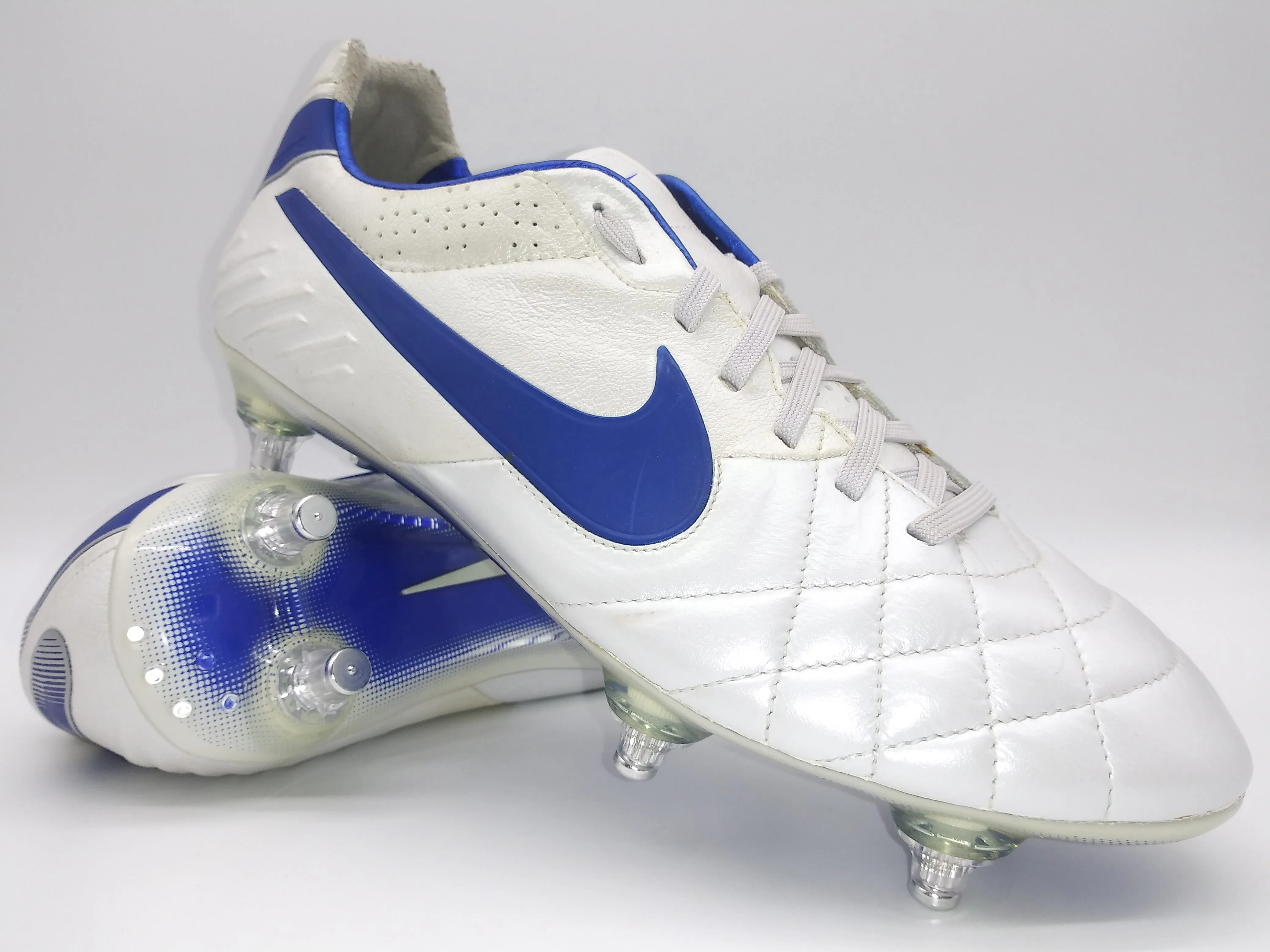 Nike Tiempo Legend IV SG White Blue