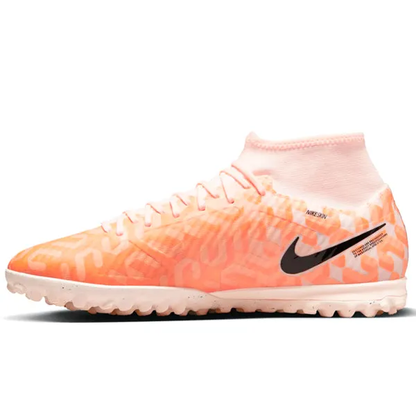 Nike Zoom Superfly 9 Academy Turf Soccer Shoes (Guava Ice/Black)