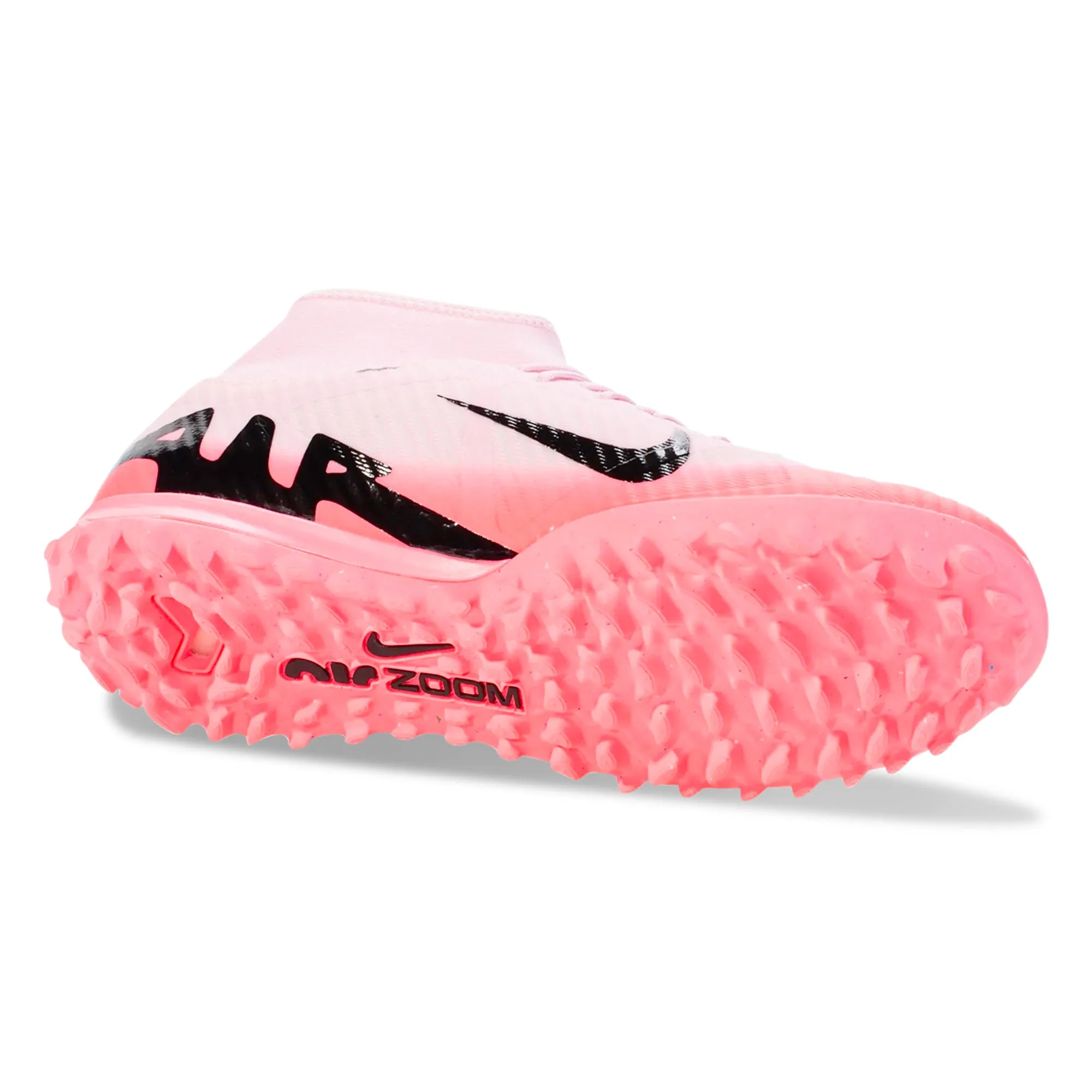 Nike Zoom Superfly 9 Academy Turf Soccer Shoes (Pink Foam/Black)