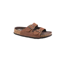 Roper Footwear Women's Tan Tumbled Leather Sandals