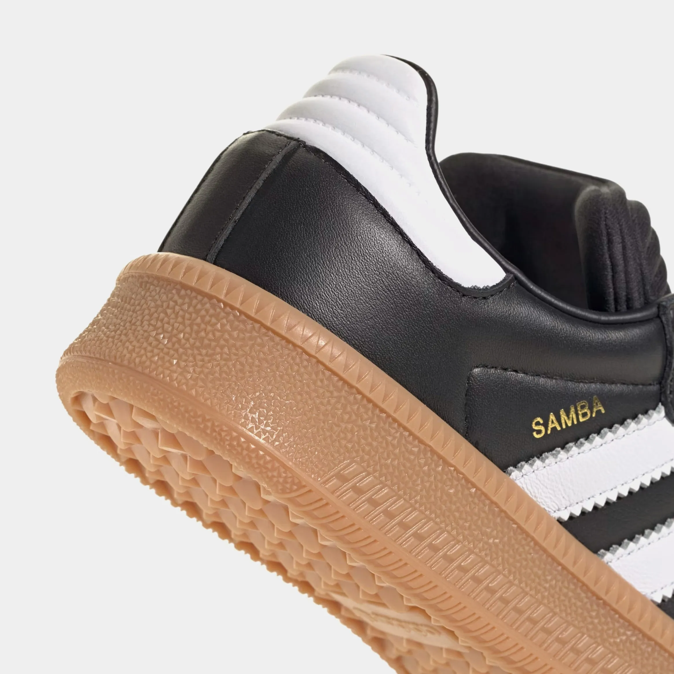 Samba XLG Grade School Lifestyle Shoes (Core Black/Cloud White/Gum)