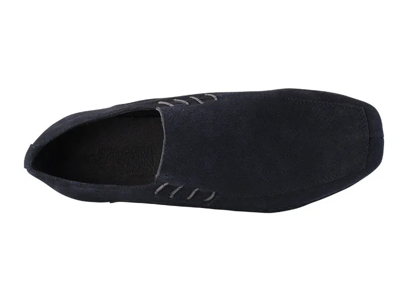 Sero Series Navy Blue Suede Dance Shoes