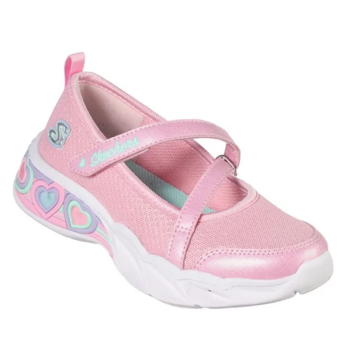 Skechers Girls Mary Jane Light Up Sassy Beauty