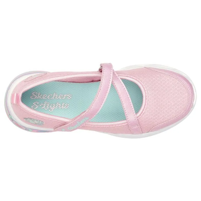 Skechers Girls Mary Jane Light Up Sassy Beauty