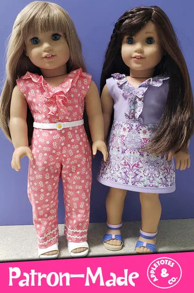 Sloane Street Sewing Pattern for 18 Inch Dolls