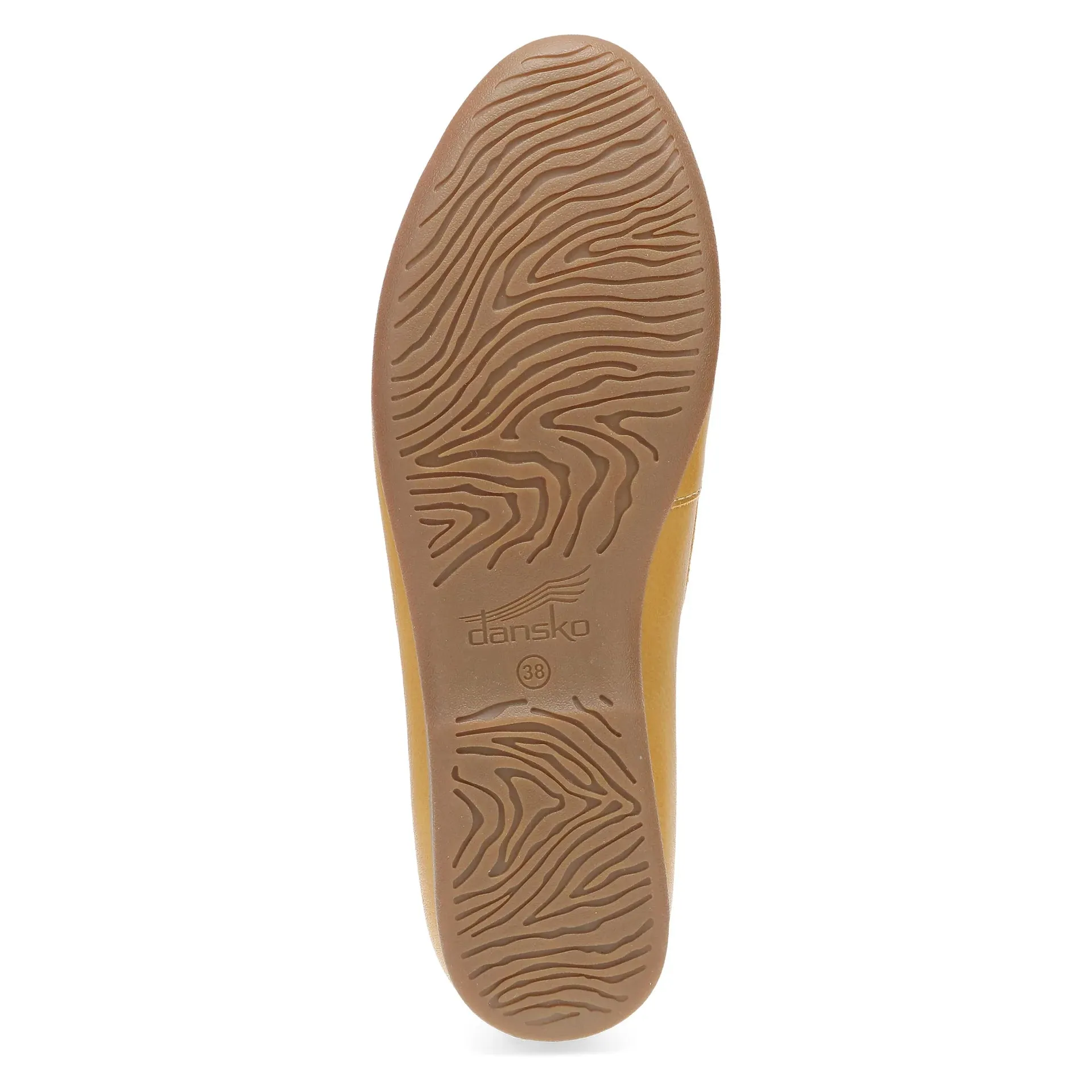 Women's Dansko Lorri Color: Wheat Tumbled Flat