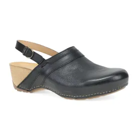 Women's Dansko Tammy Mule Color: Black Milled Burnished