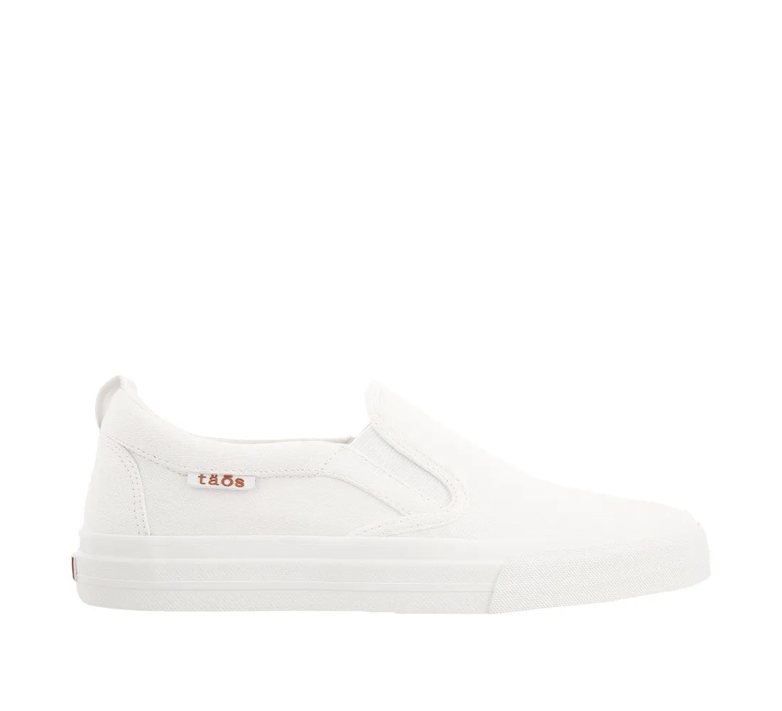 Women's Taos Rubber Soul Color: White