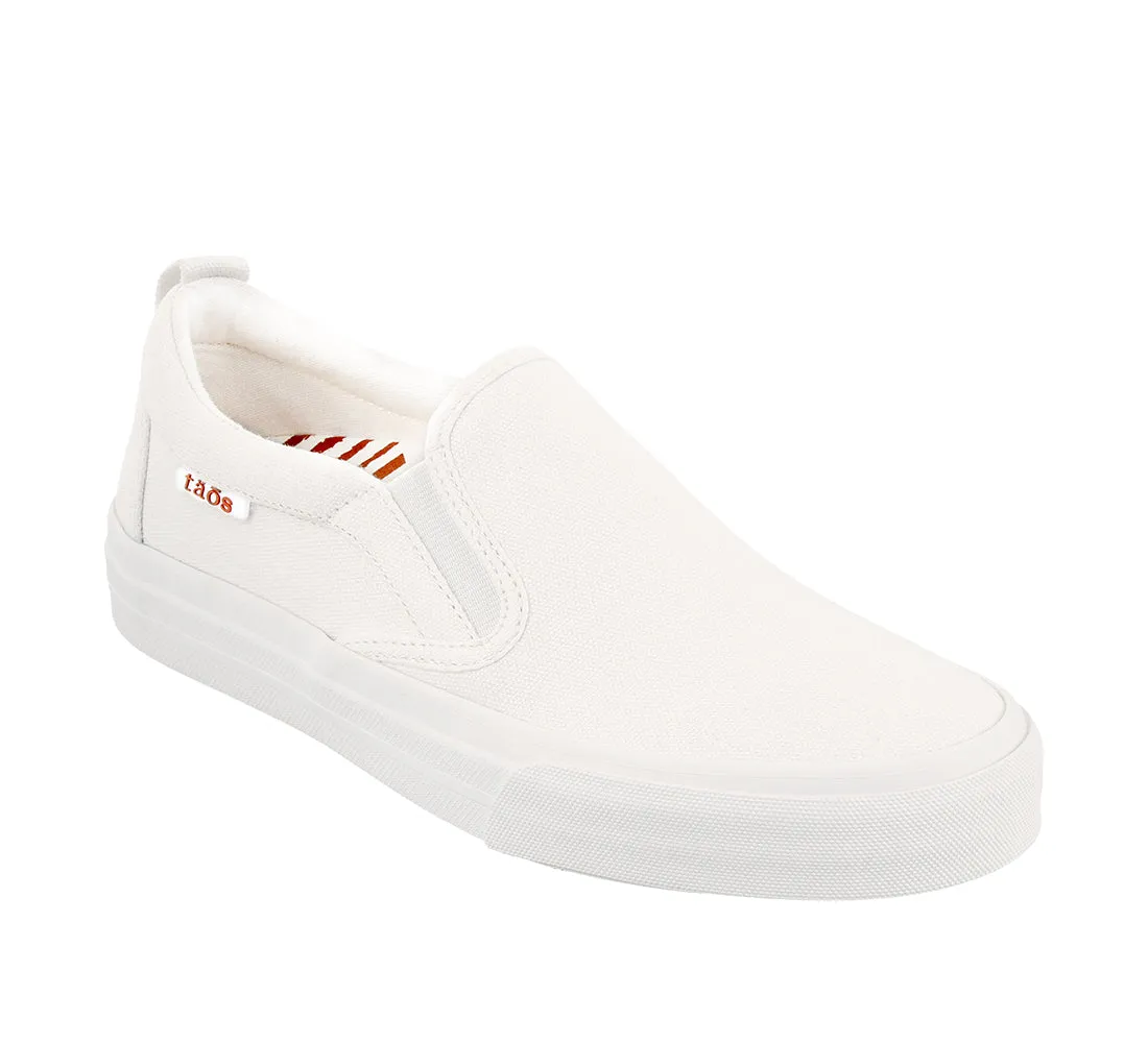 Women's Taos Rubber Soul Color: White